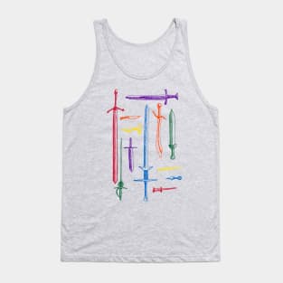 Pride Swords Tank Top